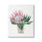 Stupell Industries Blushing Protea Flower Glass Watercolor Flower Still Life Canvas Wall Art